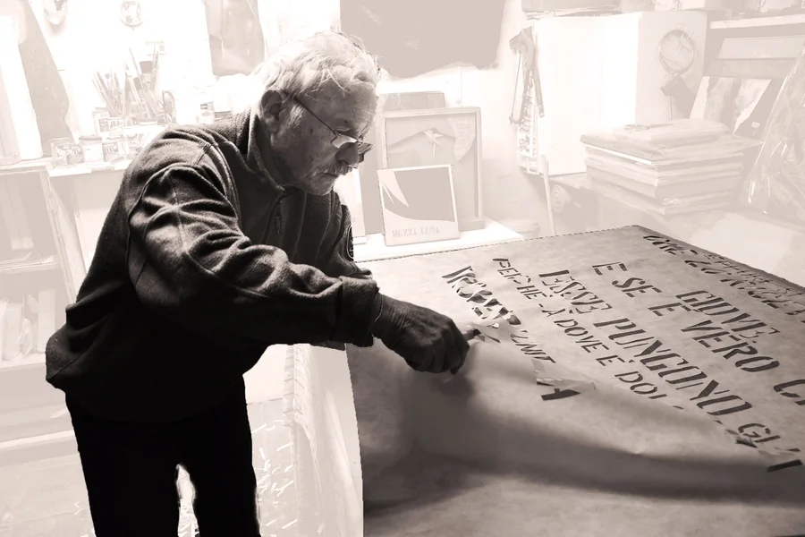 Lo studio di Ivo Lombardi