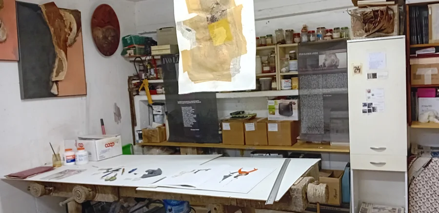 Lo studio di Ivo Lombardi