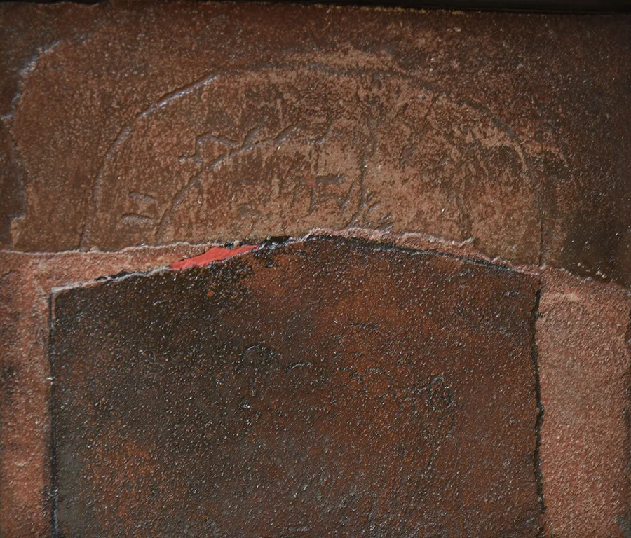 Passerà questa notte, 1993 — Tecnica mista su tavola, 24,5 x 31,3 cm