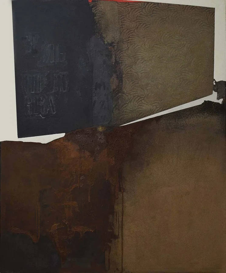 Articolazioni, 2016 — Tecnica mista, 130 x 108 cm